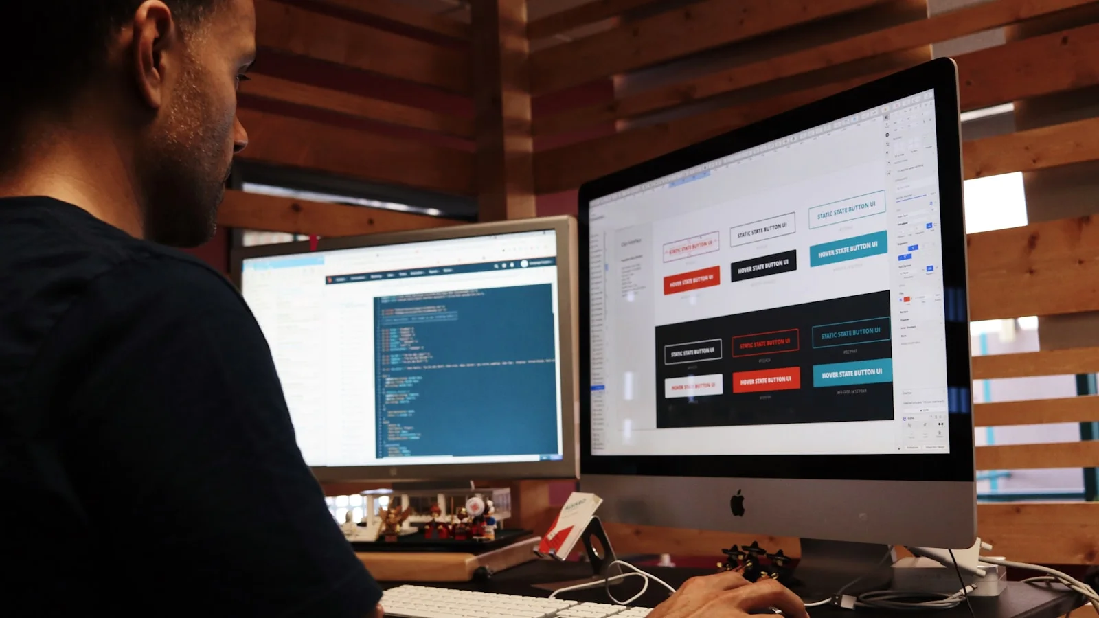 Categorized creative assets, image tags, and structured media folders