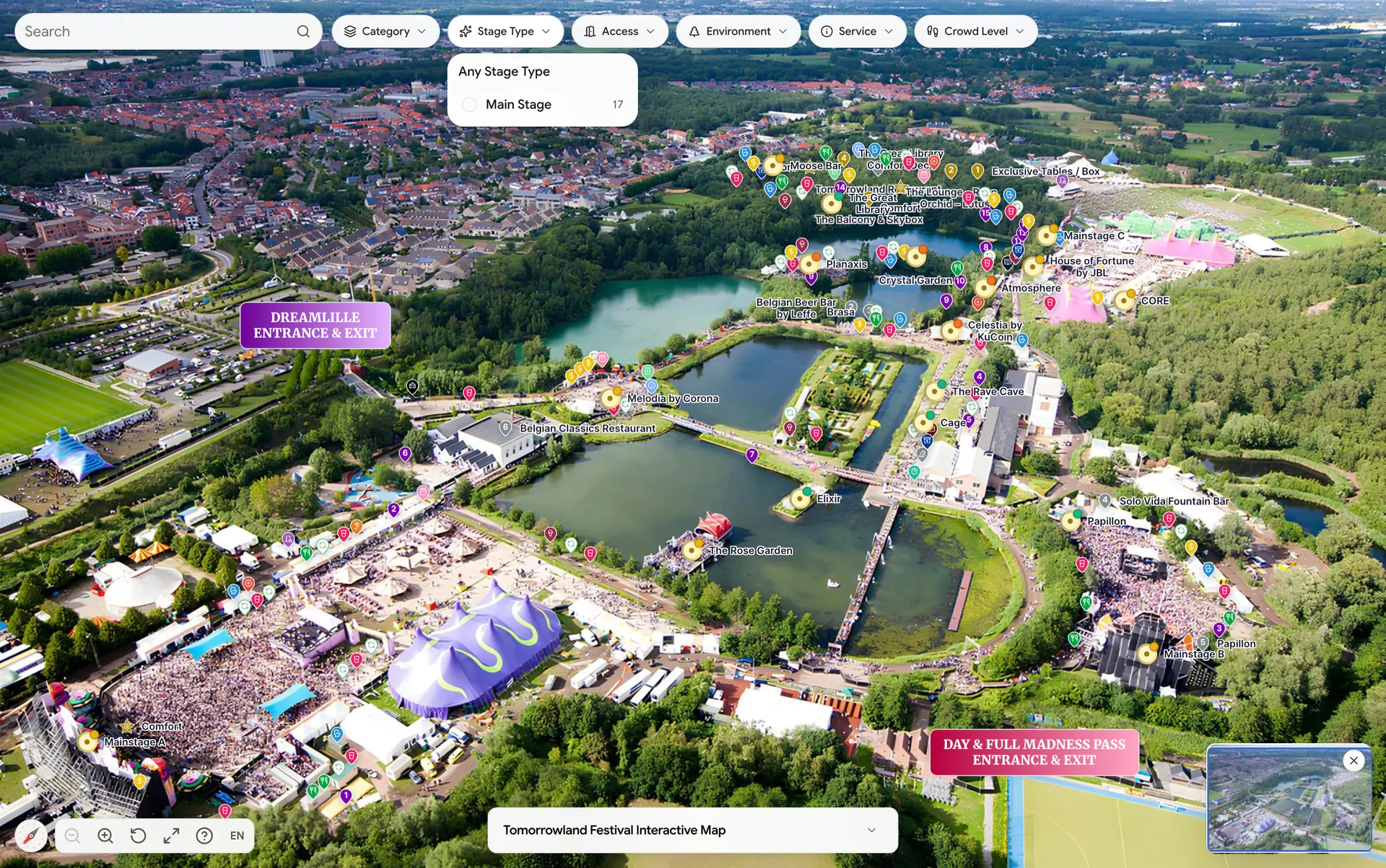 Interactive Event & Expo Hall Map Preview